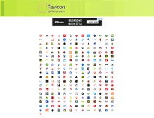 Tablet Screenshot of favicon-gallery.com